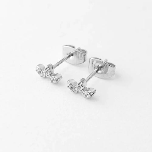 crystal lotus studs