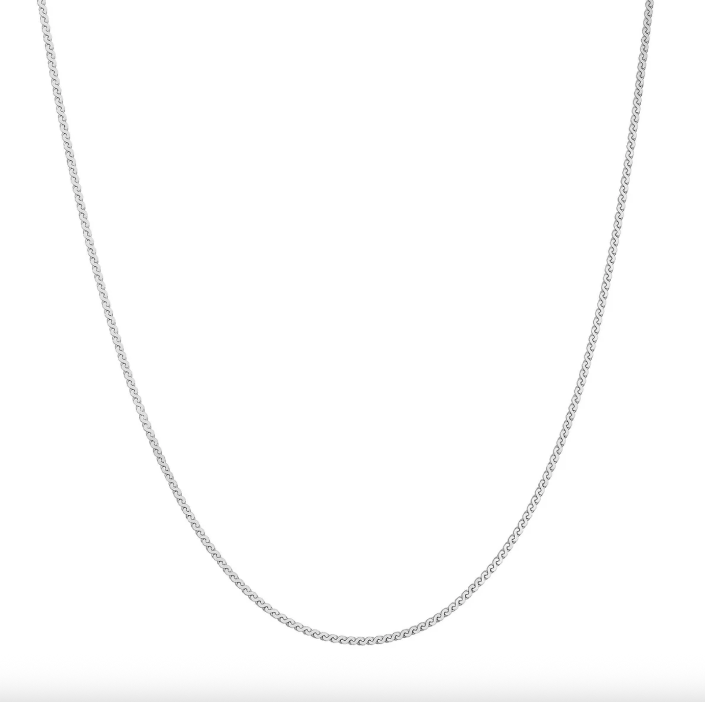 serpentine chain necklace