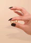 everyday huggie hoops - small
